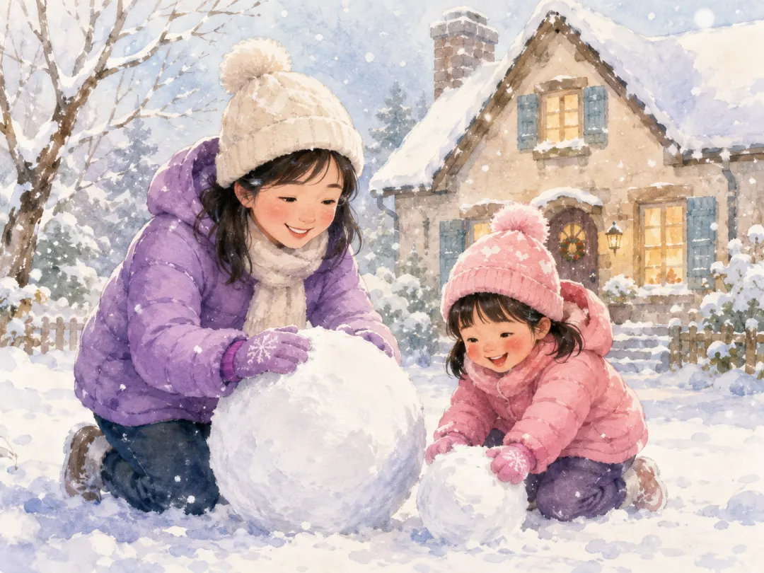 堆雪人